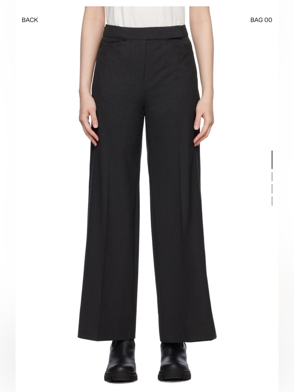 Ganni Drapey Trousers